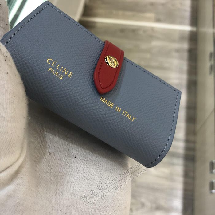 CELINE女包 最新鑰匙包 原版掌紋皮 賽琳女鑰匙包  sl2084